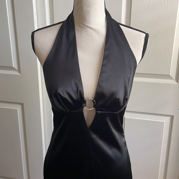 Zum Zum by Niki Livas Satin Dress Size 9-10 - Picture 2 of 14